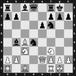 1951 YUG Ch 7th – Round 5 – Ivkov, Borislav – 0-1 – Karaklajic, Nikola – G36