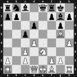 1951 YUG Ch 7th – Round 5 – Fuderer, Andrija – 1/2-1/2 – Matanovic, Aleksandar – G41