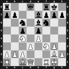 1951 YUG Ch 7th – Round 5 – Janosevic, Dragoljub – 1-0 – Andric, Dragoslav – G42