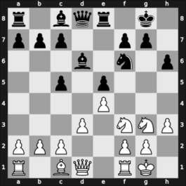 1951 YUG Ch 7th – Round 6 – Andric, Dragoslav – 1/2-1/2 – Germek, Milan – G49