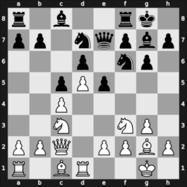 1951 YUG Ch 7th – Round 7 – Udovcic, Mijo – 1-0 – Gligoric, Svetozar – G54