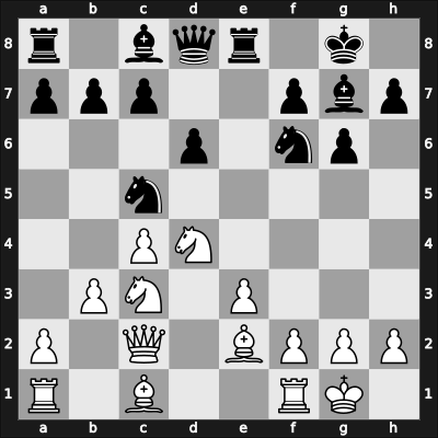 1951 YUG Ch 7th – Round 7 – Trifunovic, Petar – 1-0 – Nikolac, Juraj – G56