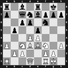 1951 YUG Ch 7th – Round 8 – Nedeljkovic, Srecko M – 0-1 – Udovcic, Mijo – G65
