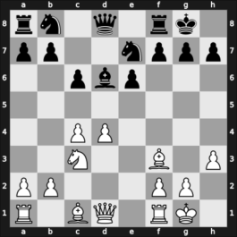 1951 YUG Ch 7th – Round 9 – Andric, Dragoslav – 1/2-1/2 – Karaklajic, Nikola – G78