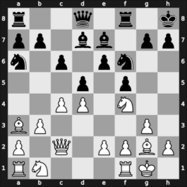 1951 YUG Ch 7th – Round 11 – Janosevic, Dragoljub – 1/2-1/2 – Nedeljkovic, Srecko M – G87