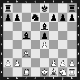 1951 YUG Ch 7th – Round 11 – Bertok, Mario Jr. – 1/2-1/2 – Fuderer, Andrija – G88