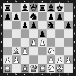 1951 YUG Ch 7th – Round 12 – Bajec, Ivo – 0-1 – Udovcic, Mijo – G97