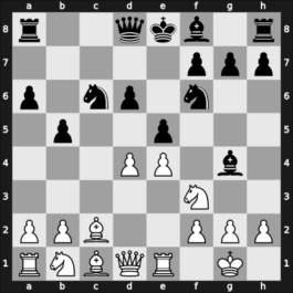 1951 YUG Ch 7th – Round 13 – Andric, Dragoslav – 1/2-1/2 – Gligoric, Svetozar – G107