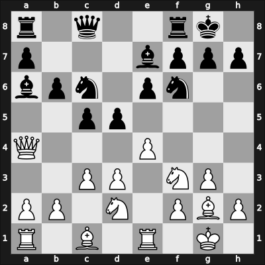 1951 YUG Ch 7th – Round 14 – Bajec, Ivo – 0-1 – Ivkov, Borislav – G119