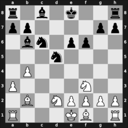 1951 YUG Ch 7th – Round 16 – Tot, Bora – 1-0 – Rabar, Braslav – G138