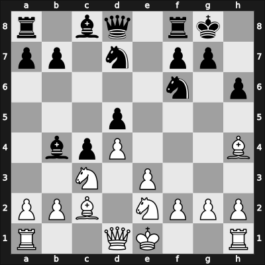 1951 YUG Ch 7th – Round 17 – Andric, Dragoslav – 1/2-1/2 – Tot, Bora – G141