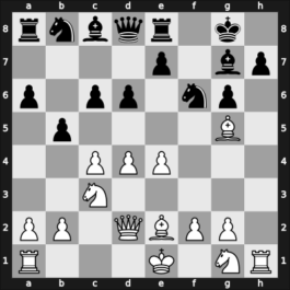 1951 YUG Ch 7th – Round 17 – Ivkov, Borislav – 1-0 – Udovcic, Mijo – G143