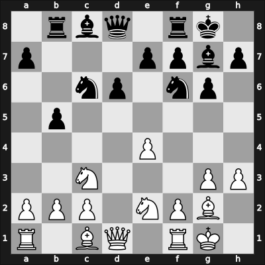 1951 YUG Ch 7th – Round 18 – Matanovic, Aleksandar – 0-1 – Gligoric, Svetozar – G154