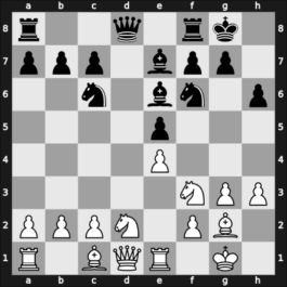 1951 YUG Ch 7th – Round 19 – Janosevic, Dragoljub – 0-1 – Bertok, Mario Jr. – G163
