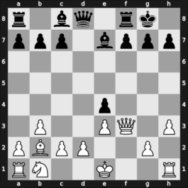 1951 Zonal – Round 4 – Kuebart, Erich – 0-1 – Bogoljubow, Efim – G8