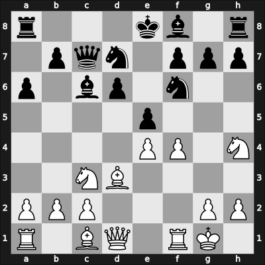 1951 Zonal – Round 5 – Gligoric, Svetozar – 1-0 – Kuebart, Erich – G11