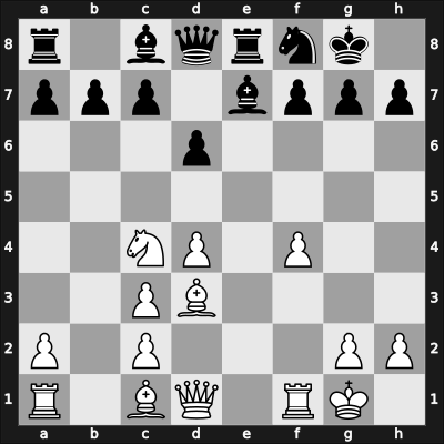 1951 Zonal – Round 5 – Matanovic, Aleksandar – 1-0 – Paoli, Enrico – G13