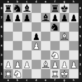 1951 Zonal – Round 10 – De Moura, Joao Guilherme – 1/2-1/2 – Pomar Salamanca, Arturo – G25
