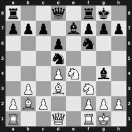 1951 Zonal Bad Pyrmont GER – Round 2 – Kuebart, Erich – 0-1 – Unzicker, Wolfgang – G3