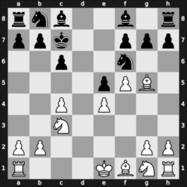 1951 Zonal Bad Pyrmont GER – Round 3 – Golombek, Harry – 1/2-1/2 – Prins, Lodewijk – G6