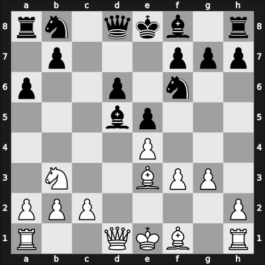1951 Zonal Bad Pyrmont GER – Round 3 – Matanovic, Aleksandar – 1-0 – Kuebart, Erich – G7