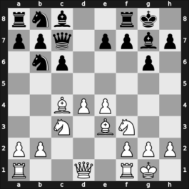 1952 ARG-ch31 Mayor – Round 5 – Sanchez Jose Ciro – 1/2-1/2 – Incutto, Carlos – G2