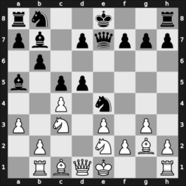 1952 Belgrade – Round 1 – Bogoljubow, Efim – 1-0 – Huicab Puc, Angel Gamaliel – G4