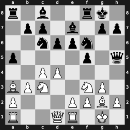 1952 Belgrade – Round 1 – O&rsquo;Kelly de Galway, Alberic – 1/2-1/2 – Alexander, Conol Hugh – G21