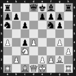 1952 Budapest – Round 1 – Pilnik, Herman – 1-0 – Smyslov, Vladimir – G4