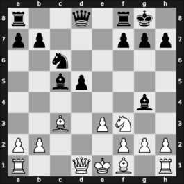 1952 Budapest – Round 1 – Golombek, Harry – 0-1 – O&rsquo;Kelly, Albéric de Galway – G10