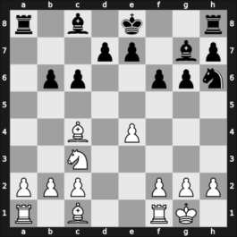 1952 Budapest – Round 1 – Pilnik, Herman – 0-1 – Barcza, Gedeon – G15