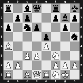 1952 Budapest – Round 1 – Pilnik, Herman – 1-0 – Petrosian, Tigran A. – G19