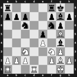 1952 Budapest – Round 2 – O&rsquo;Kelly, Albéric de Galway – 1/2-1/2 – Stahlberg, Gideon – G25