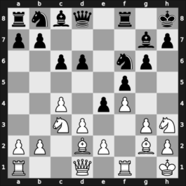 1952 Budapest – Round 3 – Golombek, Harry – 0-1 – Botvinnik, Mikhail – G29