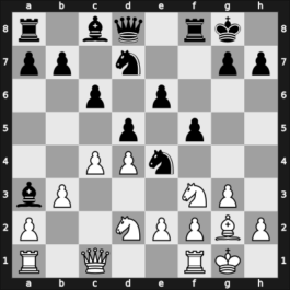 1952 Budapest – Round 5 – Szabo, Ladislav – 1/2-1/2 – Botvinnik, Mikhail – G47