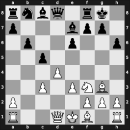 1952 Budapest – Round 5 – Golombek, Harry – 1-0 – Platz, Hans – G48