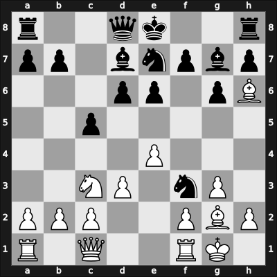 1952 Budapest – Round 6 – Smyslov, Vladimir – 0-1 – Kottnauer, Cenek – G57