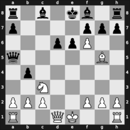 1952 Budapest – Round 6 – Troianescu, Octav – 1-0 – Szily, Jozsef – G58