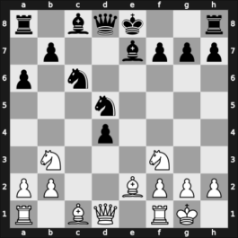 1952 Budapest – Round 7 – Szily, Jozsef – 1-0 – Botvinnik, Mikhail – G66