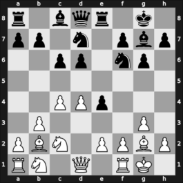 1952 Budapest – Round 8 – Sliwa, Bogdan – 0-1 – Geller, Efim P – G73