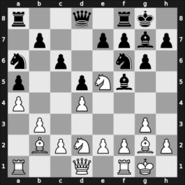 1952 Budapest – Round 11 – Benko, Pal – 1-0 – Petrosian, Tigran A. – G104
