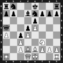 1952 Budapest – Round 13 – Troianescu, Octav – 1-0 – Platz, Hans – G122