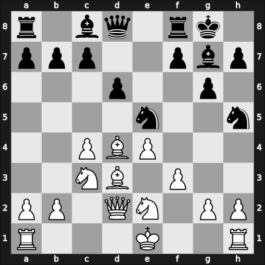 1952 Budapest – Round 14 – Sliwa, Bogdan – 1-0 – Benko, Pal – G127