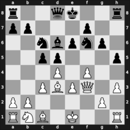 1952 Budapest – Round 16 – Sliwa, Bogdan – 0-1 – O&rsquo;Kelly, Albéric de Galway – G143