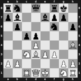 1952 Budapest – Round 17 – Botvinnik, Mikhail – 1-0 – Pilnik, Herman – G148