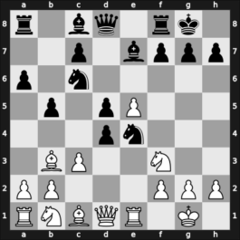 1952 Budapest – Round 17 – Szily, Jozsef – 0-1 – Szabo, Ladislav – G151