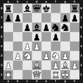 1952 Buenos Aires – Round 1 – Alonso-Lej De Las Casas, Fernando – 1/2-1/2 – Cruz Garibaldi, Milton Esteban – G6
