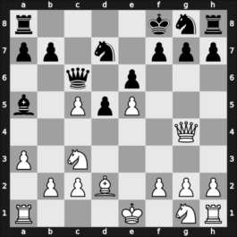 1952 GBR Ch U18 – Round 3 – Borland, RE. – 0-1 – Cafferty, Bernard – G3