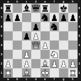 1952 GBR-NLD m – Round 1.5 – Cortlever, Nico – 1-0 – Milner Barry, Philip – G2