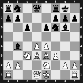 1952 HUN Ch 08th – Round 7 – Szabo, Dezso – 0-1 – Tipary, Lajos – G5